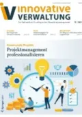 Titelseite der Zeitschrift „Innovative Verwaltung“, Heft 12/2021