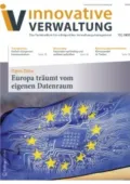 Titelseite der Zeitschrift „Innovative Verwaltung“, Heft 12/2023