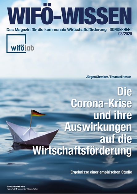 Wifö Wissen, Sonderheft 08/2020: Die Corona-Krise und ihre Auswirkungen auf die Wirtschaftsförderung